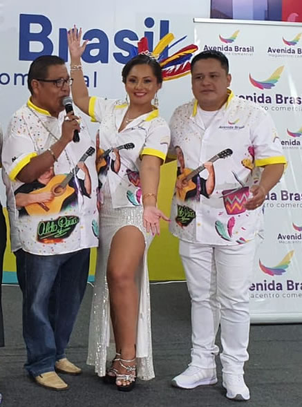 Javier Vargas, Angela Perez y Erick Castedo