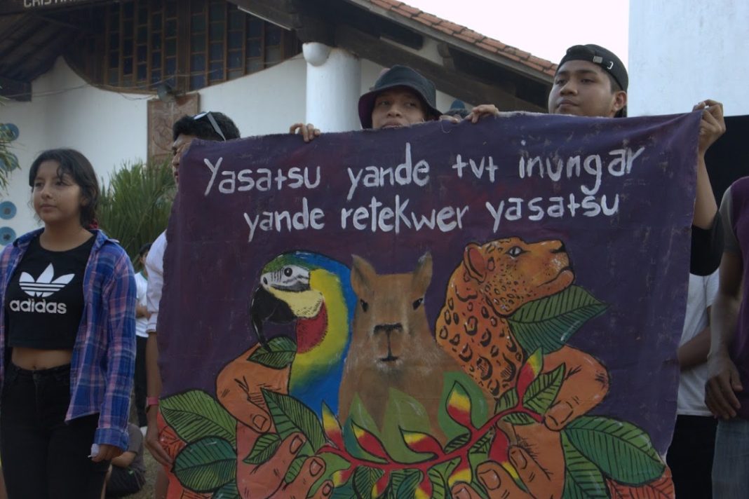 Jovenes en AmArte Amazonía